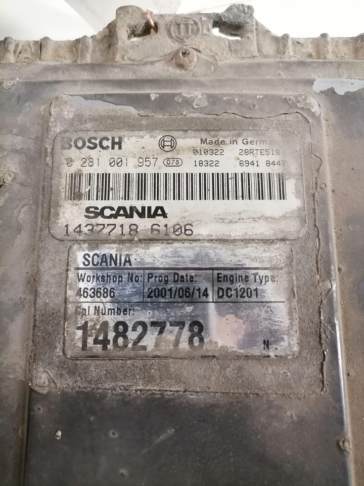 Scania Ecu, EMS 1482778 - ECU עבור משאית: תמונה 3 Scania Ecu, EMS 1482778 - ECU עבור משאית: תמונה 3