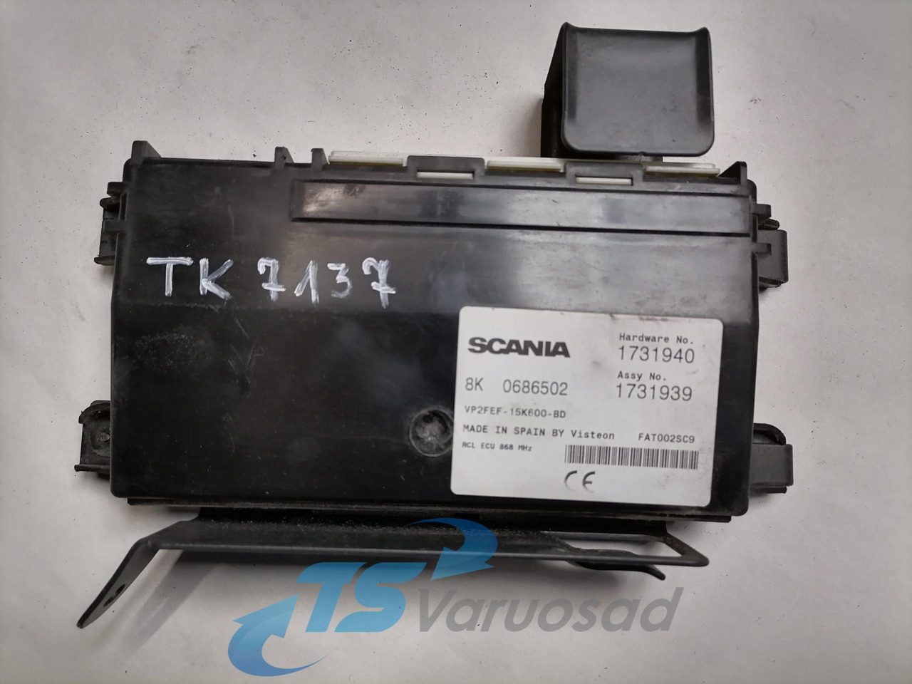 Scania Ecu, LAS 1731939 - ECU עבור משאית: תמונה 2 Scania Ecu, LAS 1731939 - ECU עבור משאית: תמונה 2