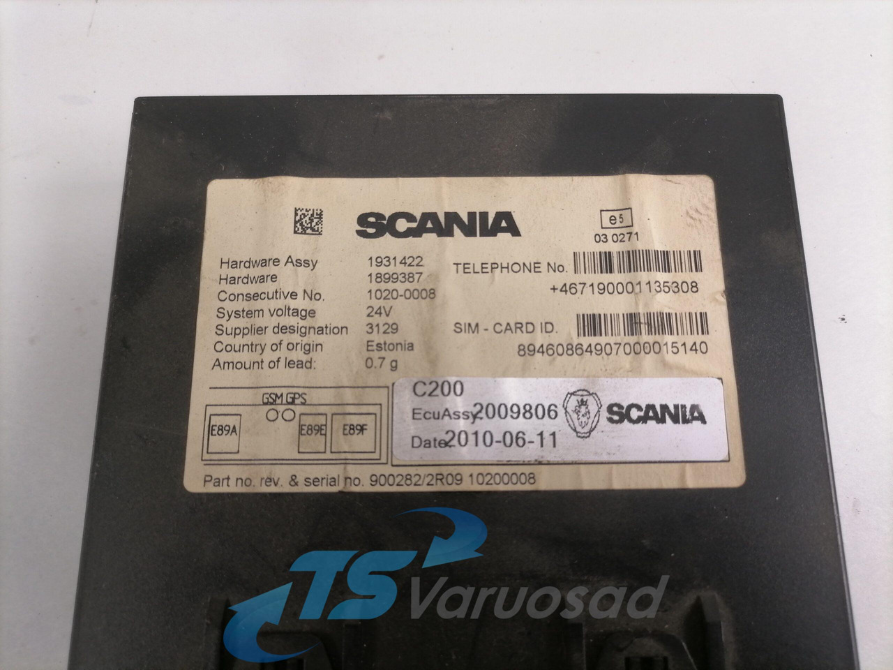 Scania Juhtplokk, RTC 2009806 - ECU עבור משאית: תמונה 3 Scania Juhtplokk, RTC 2009806 - ECU עבור משאית: תמונה 3