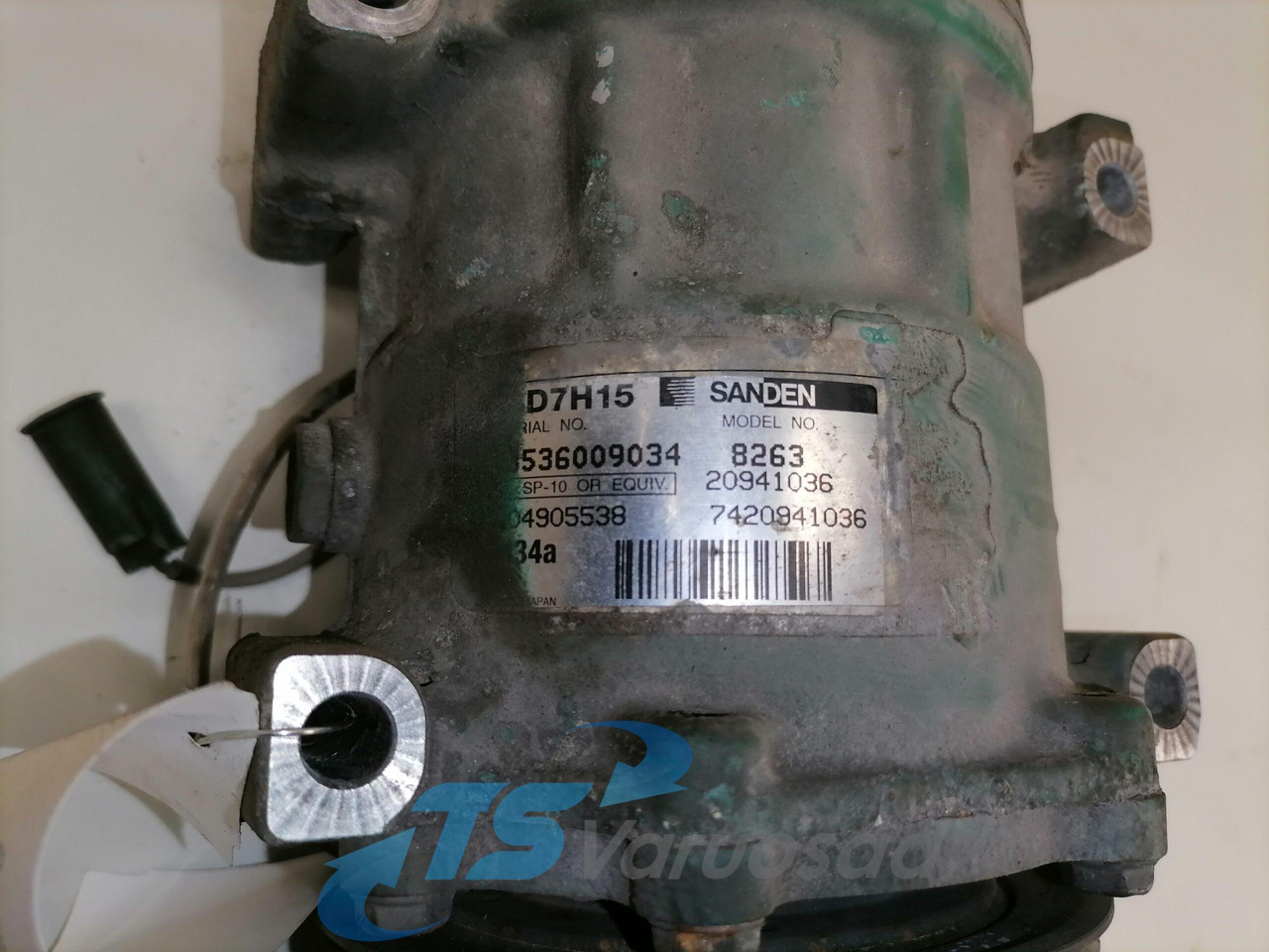 Volvo A/C compressor 7420941036 - חימום/ אוורור עבור משאית: תמונה 3 Volvo A/C compressor 7420941036 - חימום/ אוורור עבור משאית: תמונה 3