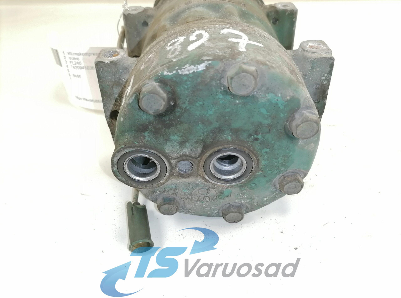 Volvo A/C compressor 7420941036 - חימום/ אוורור עבור משאית: תמונה 4 Volvo A/C compressor 7420941036 - חימום/ אוורור עבור משאית: תמונה 4