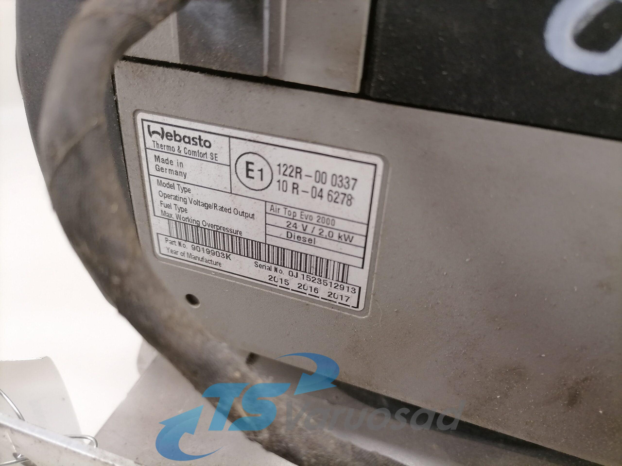 Volvo Auxiliary heater 84178403 - חימום/ אוורור עבור משאית: תמונה 3 Volvo Auxiliary heater 84178403 - חימום/ אוורור עבור משאית: תמונה 3