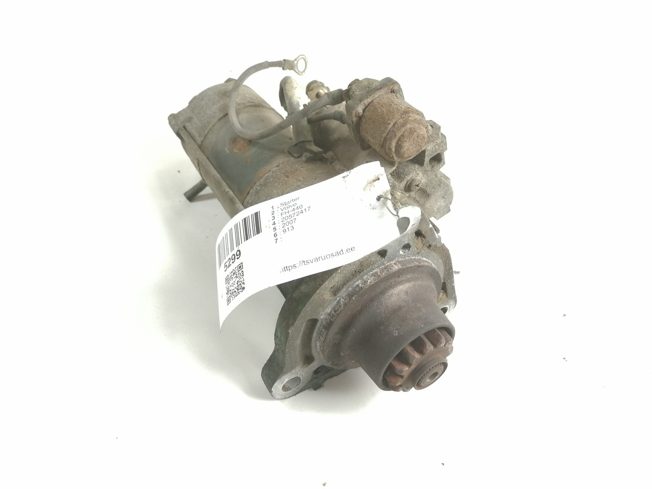 Volvo Starter 20572417 - מתנע עבור משאית: תמונה 1 Volvo Starter 20572417 - מתנע עבור משאית: תמונה 1