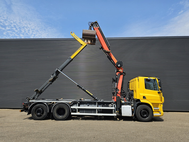 משאית הרמת וו, משאית מנוף DAF CF 330 6x2-4 / PALFINGER CRANE + HOOKLIFT: תמונה 6