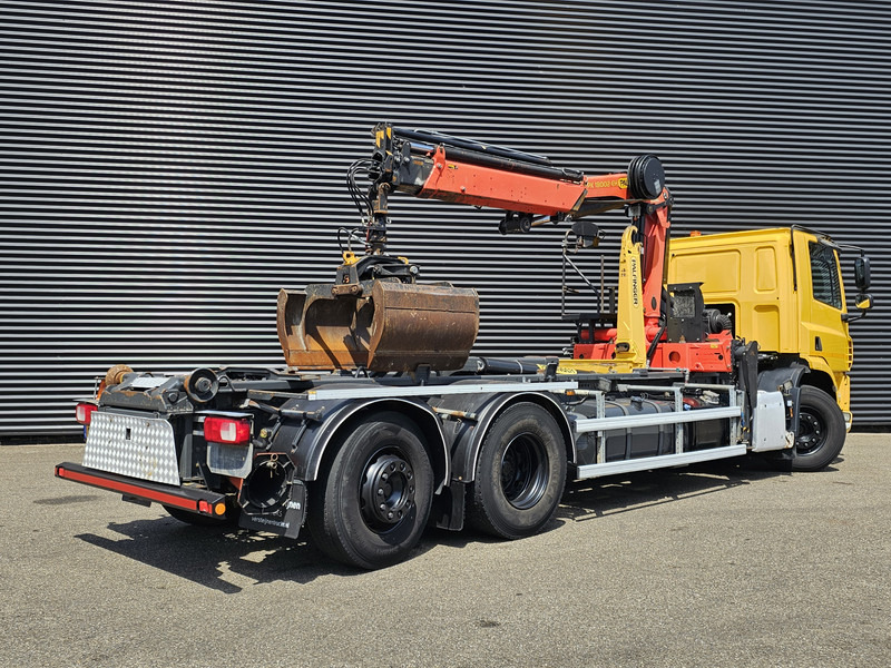 משאית הרמת וו, משאית מנוף DAF CF 330 6x2-4 / PALFINGER CRANE + HOOKLIFT: תמונה 8