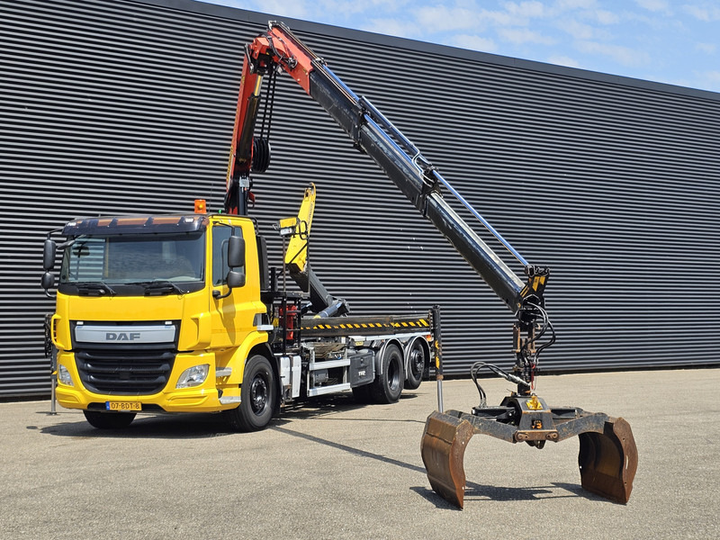 DAF CF 330 6x2-4 / PALFINGER CRANE + HOOKLIFT - משאית הרמת וו, משאית מנוף: תמונה 5 DAF CF 330 6x2-4 / PALFINGER CRANE + HOOKLIFT - משאית הרמת וו, משאית מנוף: תמונה 5