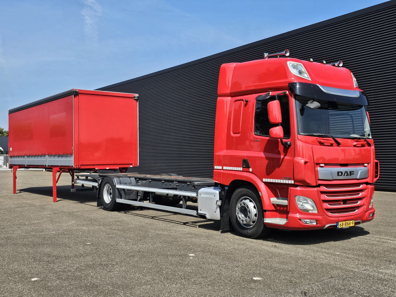 DAF CF 340 SPACECAB / 2 X BDF LAADBAK - משאית וילונות צד: תמונה 4 DAF CF 340 SPACECAB / 2 X BDF LAADBAK - משאית וילונות צד: תמונה 4