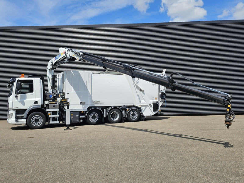 DAF CF 410 8X2/6 FAUN / BEKKER LAGRAM 16m3 / WAS INSTALLATIE - משאית אשפה: תמונה 3 DAF CF 410 8X2/6 FAUN / BEKKER LAGRAM 16m3 / WAS INSTALLATIE - משאית אשפה: תמונה 3