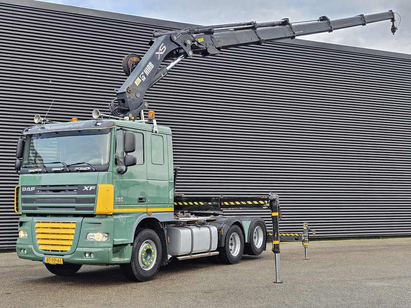 DAF XF 105.460 6X2 / HIAB 37 t/m CRANE / KRAN - משאית מנוף: תמונה 1 DAF XF 105.460 6X2 / HIAB 37 t/m CRANE / KRAN - משאית מנוף: תמונה 1