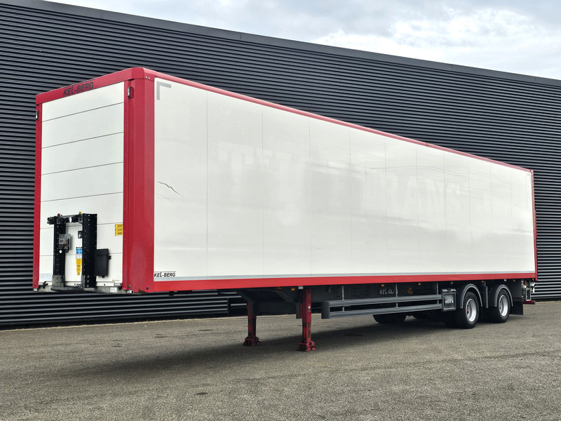 KEL-BERG STEERING AXLE / LIFT AXLE / TAIL LIFT - סמיטריילר בתיבה סגורה: תמונה 1 KEL-BERG STEERING AXLE / LIFT AXLE / TAIL LIFT - סמיטריילר בתיבה סגורה: תמונה 1