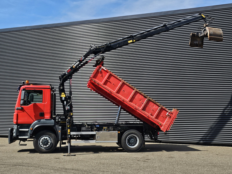 MAN TGM 18.250 / 4X4 / EEV / HIAB CRANE + TIPPER / SPRING - מזהיר, משאית מנוף: תמונה 2 MAN TGM 18.250 / 4X4 / EEV / HIAB CRANE + TIPPER / SPRING - מזהיר, משאית מנוף: תמונה 2