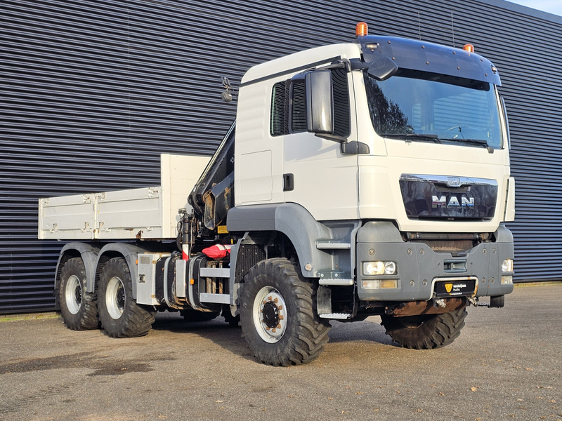MAN TGS 26.480 6x6 / HIAB CRANE / TRACTOR + BOX TRUCK - משאית מנוף: תמונה 3 MAN TGS 26.480 6x6 / HIAB CRANE / TRACTOR + BOX TRUCK - משאית מנוף: תמונה 3