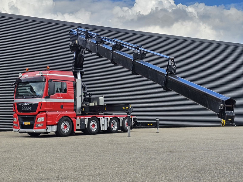 MAN TGX 37.480 8x2-6 / HMF 85 t/m CRANE / KRAN - יחידת טרקטור: תמונה 2 MAN TGX 37.480 8x2-6 / HMF 85 t/m CRANE / KRAN - יחידת טרקטור: תמונה 2