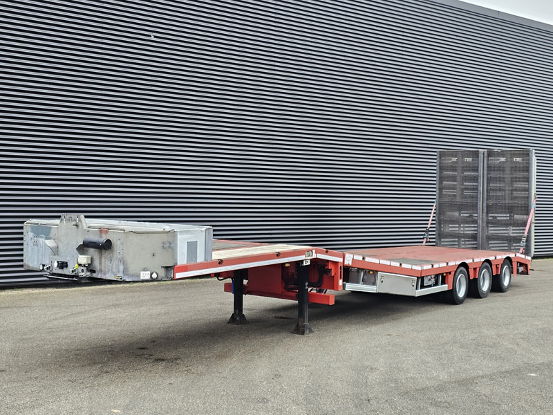 Max Trailer 3 x steering axle / hydraulic ramp / hydraulic bed - סמיטריילר עם מטען נמוך: תמונה 1 Max Trailer 3 x steering axle / hydraulic ramp / hydraulic bed - סמיטריילר עם מטען נמוך: תמונה 1