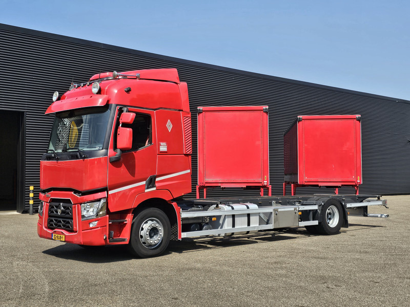 משאית וילונות צד Renault T380 4x2 / BDF / 2 X BOX / PRITSCHE /: תמונה 9