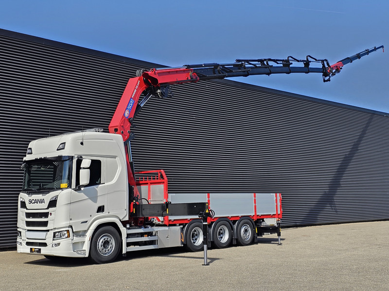 Scania 560R / HMF 50 t/m - JIB / LIER - משאית מנוף: תמונה 1 Scania 560R / HMF 50 t/m - JIB / LIER - משאית מנוף: תמונה 1