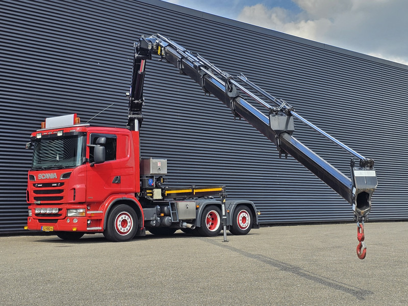 Scania G 440 A 6X2*4 / HMF 24 t/m CRANE / KRAN - יחידת טרקטור: תמונה 4 Scania G 440 A 6X2*4 / HMF 24 t/m CRANE / KRAN - יחידת טרקטור: תמונה 4