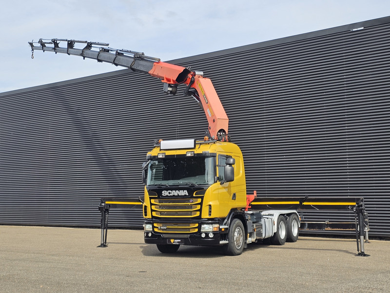 Scania G400 6x2 / PALFINGER PK 60002 / WINCH / BALLAST - משאית מנוף: תמונה 3 Scania G400 6x2 / PALFINGER PK 60002 / WINCH / BALLAST - משאית מנוף: תמונה 3