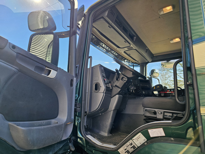 משאית צד נופל/ שטוחה, משאית מנוף Scania P320 4x2 / PALFINGER 14TM / CRANE/KRAN/GRUE: תמונה 11