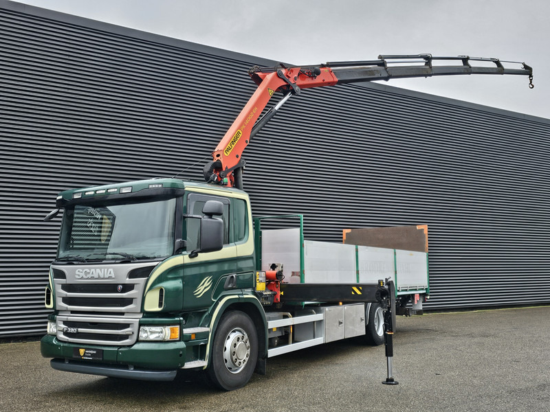 Scania P320 4x2 / PALFINGER PK14002 / CRANE/KRAN - משאית מנוף: תמונה 1 Scania P320 4x2 / PALFINGER PK14002 / CRANE/KRAN - משאית מנוף: תמונה 1
