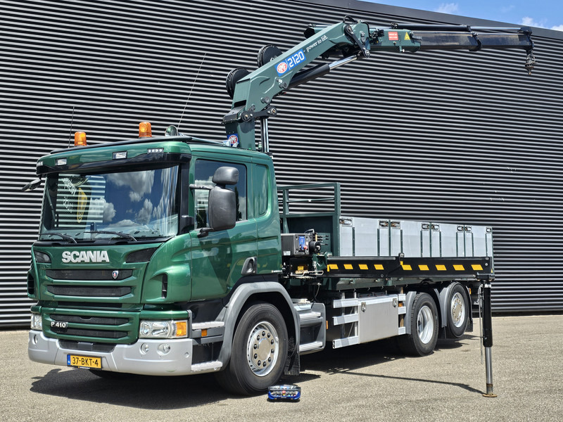 Scania P410 / 6X2-4 / 21 t/m CRANE / KRAN - משאית מנוף: תמונה 1 Scania P410 / 6X2-4 / 21 t/m CRANE / KRAN - משאית מנוף: תמונה 1