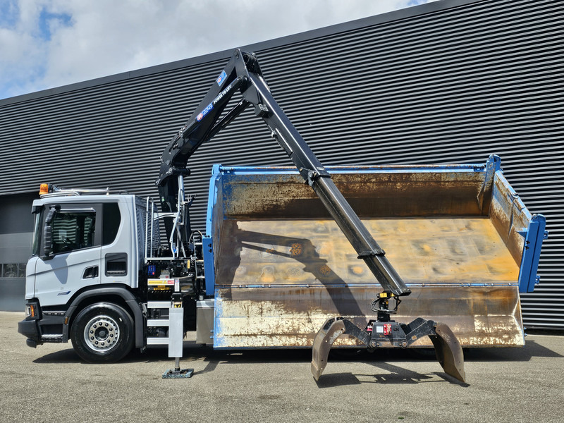 Scania P420 6x2-4 / HMF Z KRAAN / 2 KANTEN KIPPER - מזהיר, משאית מנוף: תמונה 3 Scania P420 6x2-4 / HMF Z KRAAN / 2 KANTEN KIPPER - מזהיר, משאית מנוף: תמונה 3