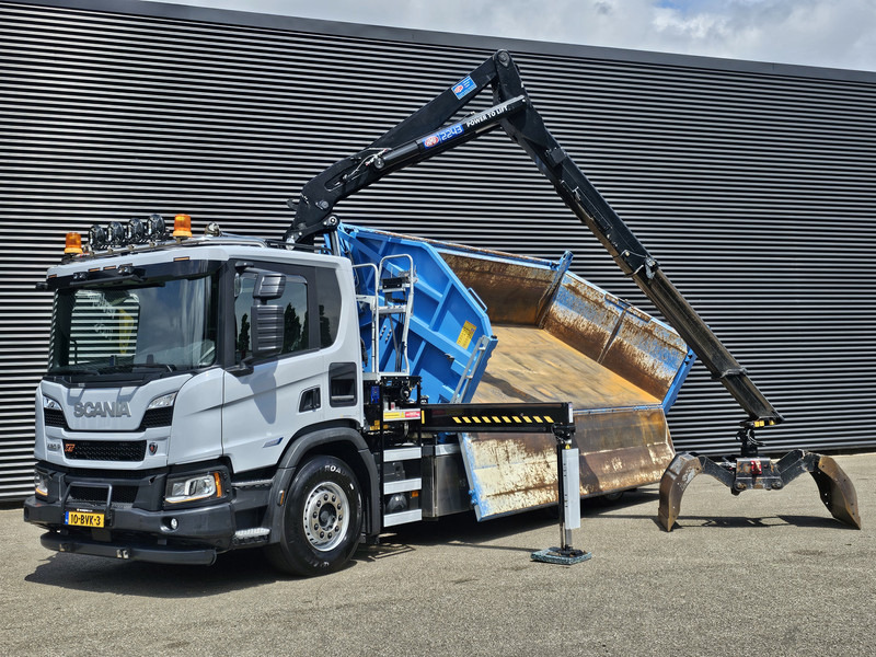 Scania P420 6x2-4 / HMF Z KRAAN / 2 KANTEN KIPPER - מזהיר, משאית מנוף: תמונה 2 Scania P420 6x2-4 / HMF Z KRAAN / 2 KANTEN KIPPER - מזהיר, משאית מנוף: תמונה 2