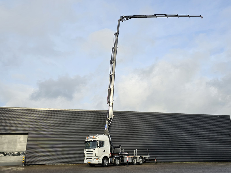 Scania R480 8X2 / HMF 60 t/m + JIB / RETARDER - משאית מנוף: תמונה 2 Scania R480 8X2 / HMF 60 t/m + JIB / RETARDER - משאית מנוף: תמונה 2