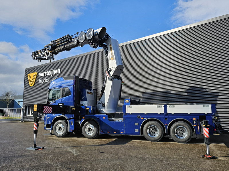 Volvo FH 16.550 / ERKIN 172TM CRANE / JIB / WINCH - משאית צד נופל/ שטוחה, משאית מנוף: תמונה 4 Volvo FH 16.550 / ERKIN 172TM CRANE / JIB / WINCH - משאית צד נופל/ שטוחה, משאית מנוף: תמונה 4