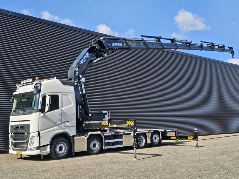 Volvo FH 460 8x2-6 / EFFER 955/8S / NL TRUCK - משאית צד נופל/ שטוחה, משאית מנוף: תמונה 1 Volvo FH 460 8x2-6 / EFFER 955/8S / NL TRUCK - משאית צד נופל/ שטוחה, משאית מנוף: תמונה 1