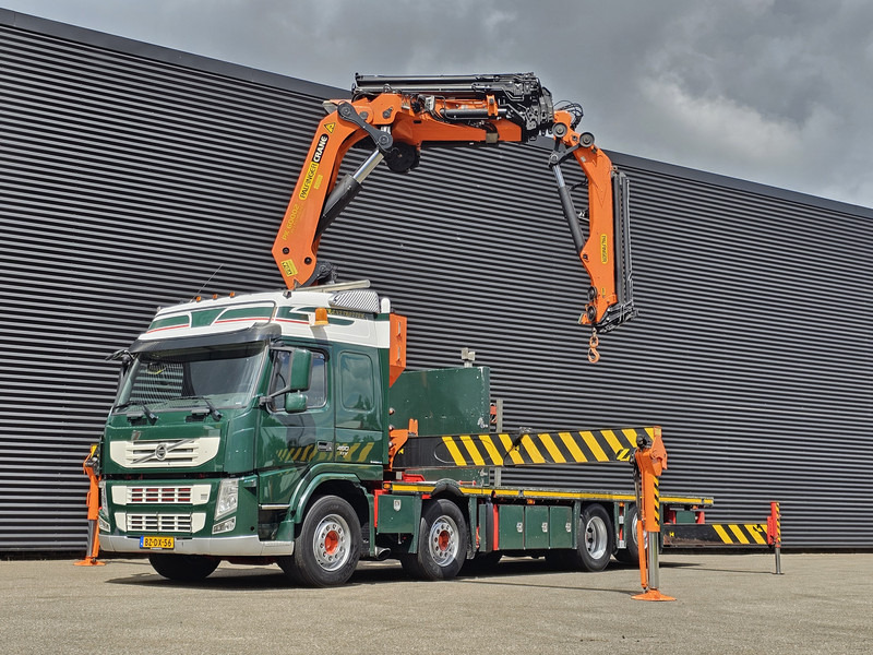 Volvo FM 460 8X2 / PALFINGER PK60002 /JIB / WINCH - משאית צד נופל/ שטוחה, משאית מנוף: תמונה 2 Volvo FM 460 8X2 / PALFINGER PK60002 /JIB / WINCH - משאית צד נופל/ שטוחה, משאית מנוף: תמונה 2