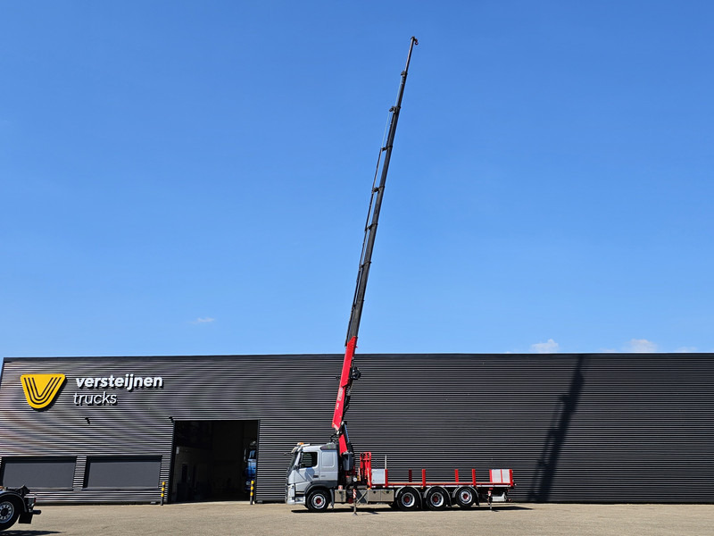 Volvo FM 460 8x4-4 / FASSI 36.5 t/m -8 x EXTENSION + WINCH - משאית צד נופל/ שטוחה, משאית מנוף: תמונה 4 Volvo FM 460 8x4-4 / FASSI 36.5 t/m -8 x EXTENSION + WINCH - משאית צד נופל/ שטוחה, משאית מנוף: תמונה 4