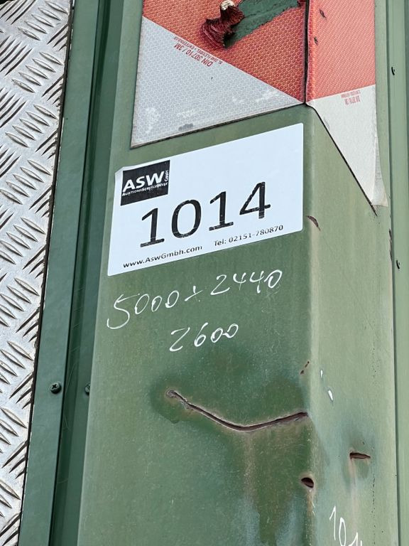 מערכת הרמת וו/ מעמיס דילוג Büro Container mit Heizung Licht Tisch Schränke: תמונה 10