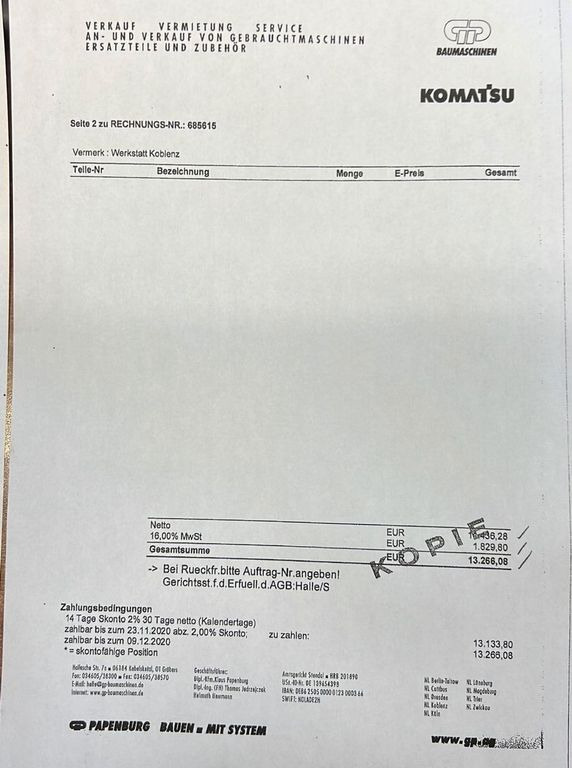Komatsu PC228USLC 23200 Kg 107 Kw Komatsu PC228USLC 23200 Kg 107 Kw - מחפר סורק: תמונה 5 Komatsu PC228USLC 23200 Kg 107 Kw Komatsu PC228USLC 23200 Kg 107 Kw - מחפר סורק: תמונה 5