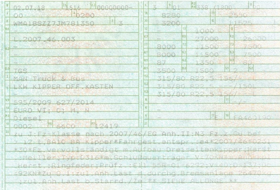 MAN 26.460 6x2 Meiller 3S. Retarder Top Zustand - מזהיר: תמונה 4 MAN 26.460 6x2 Meiller 3S. Retarder Top Zustand - מזהיר: תמונה 4