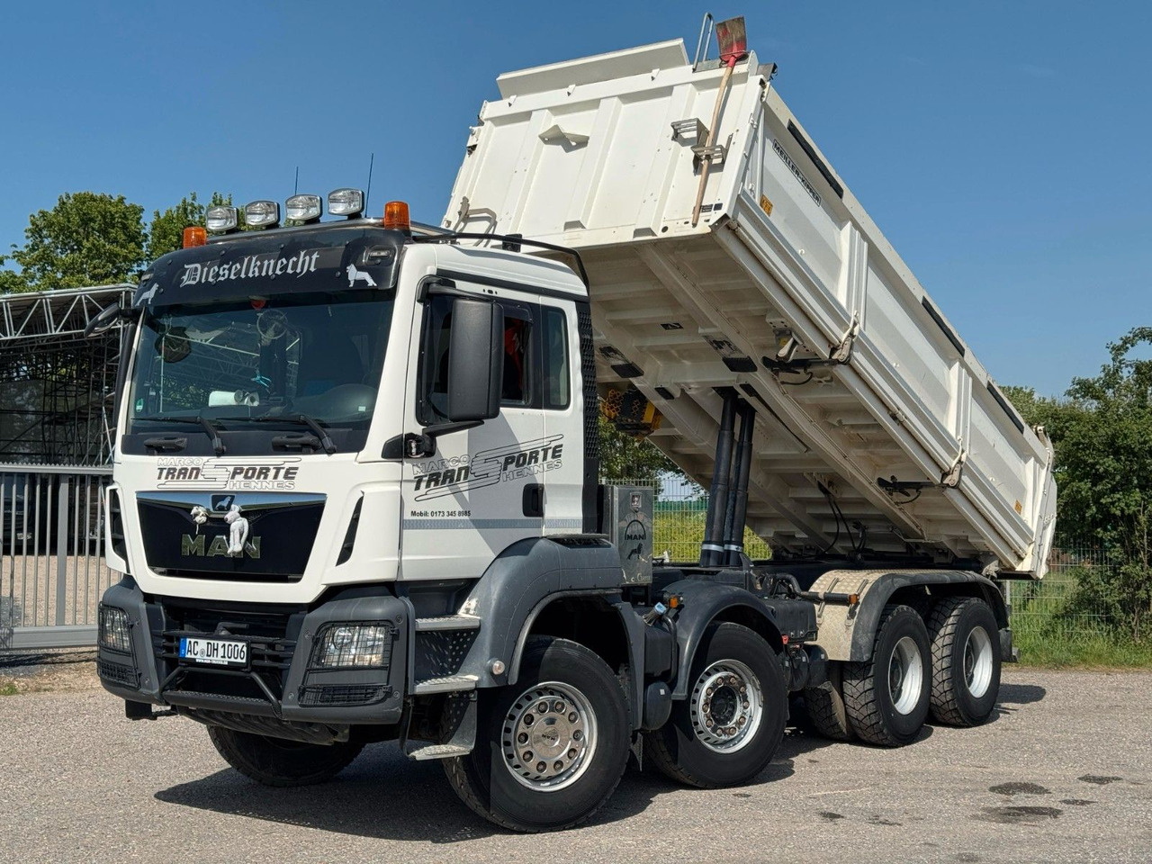 MAN 35.460 8x4 Meiller 3S. Kipper Bordmatik Retarder - מזהיר: תמונה 1 MAN 35.460 8x4 Meiller 3S. Kipper Bordmatik Retarder - מזהיר: תמונה 1