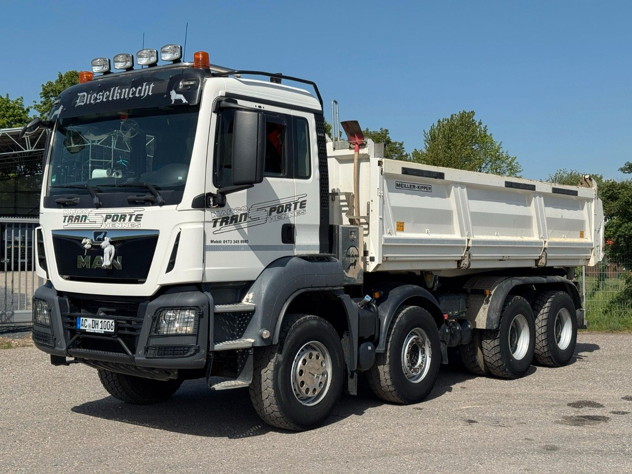 MAN 35.460 8x4 Meiller 3S. Kipper Bordmatik Retarder - מזהיר: תמונה 4 MAN 35.460 8x4 Meiller 3S. Kipper Bordmatik Retarder - מזהיר: תמונה 4