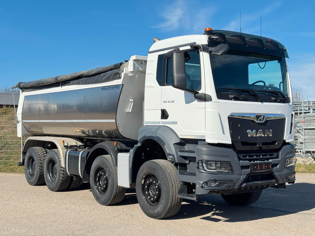 MAN 35.510 TGS Meiller P430 Thermomulde Top Zustand! - מזהיר: תמונה 5 MAN 35.510 TGS Meiller P430 Thermomulde Top Zustand! - מזהיר: תמונה 5