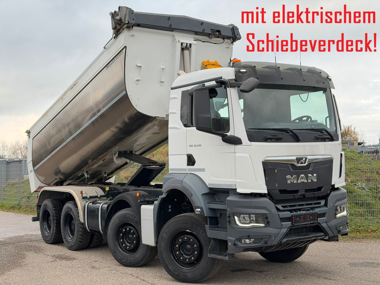 MAN 35.510 TGS | Meiller Thermo | E-Verdeck | TOP - מזהיר: תמונה 1 MAN 35.510 TGS | Meiller Thermo | E-Verdeck | TOP - מזהיר: תמונה 1