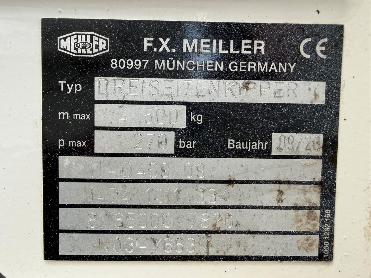 כלי רכב מסחרי מזהיר MAN 8.220 4x2 Meiller 3S. Kipper | TOP Zustand!: תמונה 22 כלי רכב מסחרי מזהיר MAN 8.220 4x2 Meiller 3S. Kipper | TOP Zustand!: תמונה 22