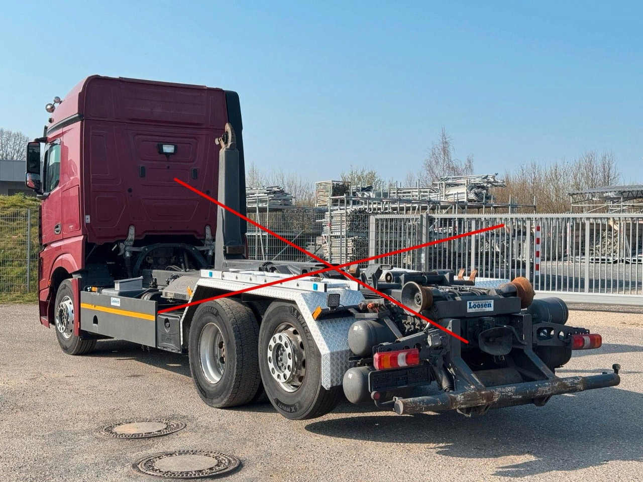 Mercedes-Benz 2558 6x2 Fahrgestell Chassis | Retarder | Klima - משאית עם שלדת תא: תמונה 5 Mercedes-Benz 2558 6x2 Fahrgestell Chassis | Retarder | Klima - משאית עם שלדת תא: תמונה 5