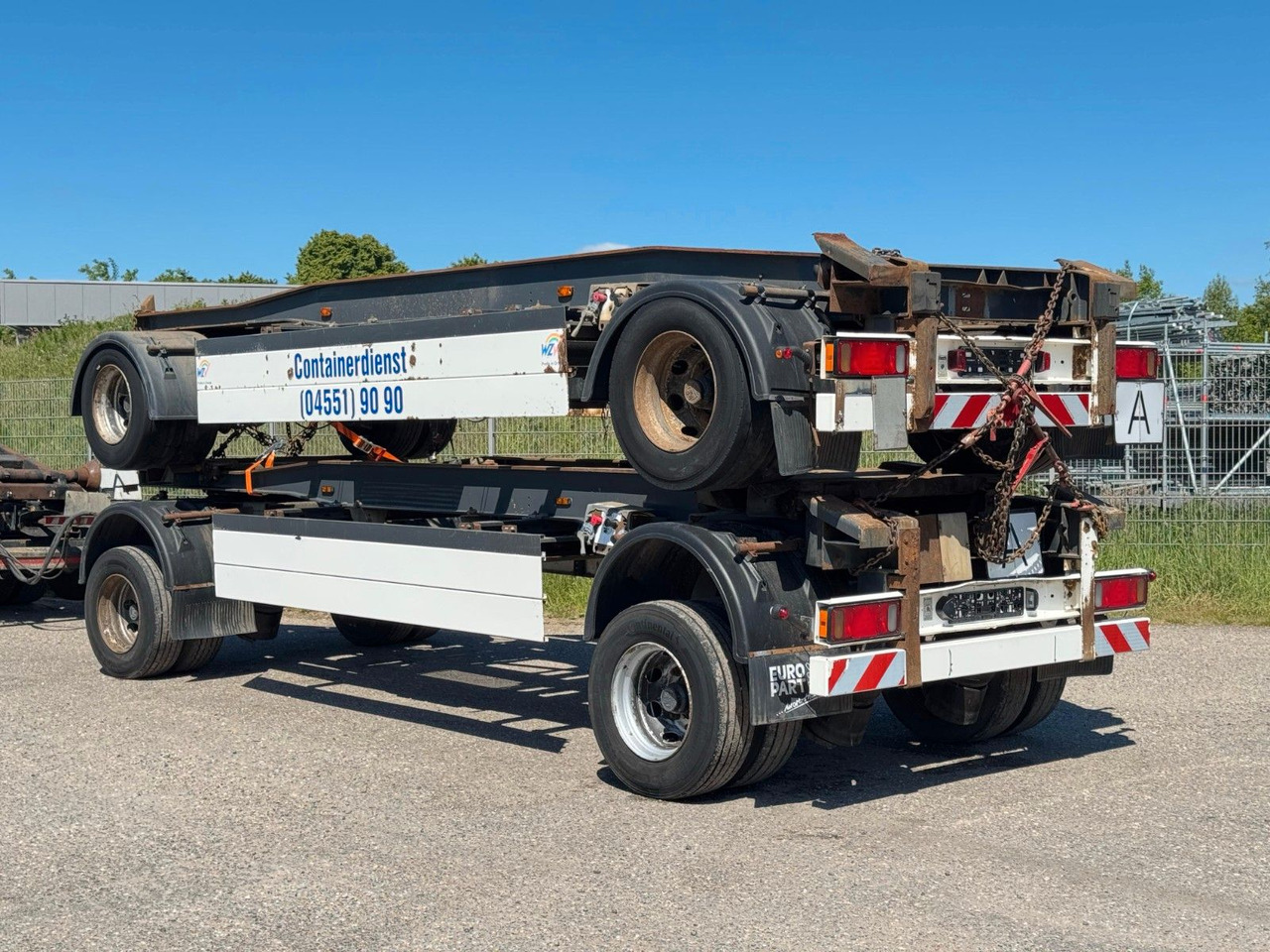 Schmitz Cargobull ACF 20 | 2 Achs | Container-Anhänger - קרון נגרר מתגלגל/ מדלג: תמונה 1 Schmitz Cargobull ACF 20 | 2 Achs | Container-Anhänger - קרון נגרר מתגלגל/ מדלג: תמונה 1
