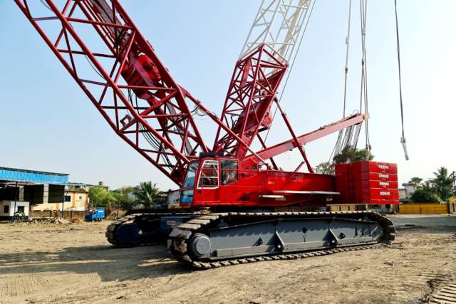 Demag CC1800-1 - עגורן זוחל: תמונה 1 Demag CC1800-1 - עגורן זוחל: תמונה 1