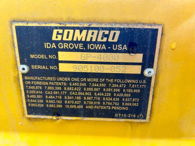 Gomaco GP-4000 - מרצף אספלט: תמונה 4 Gomaco GP-4000 - מרצף אספלט: תמונה 4