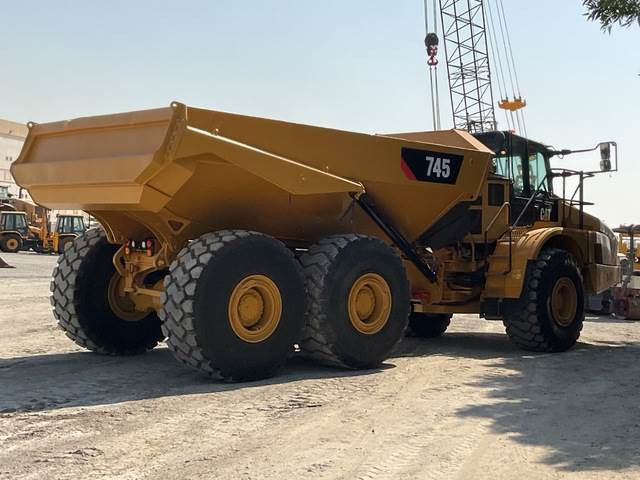 CAT 745 - מסיר פסולת מפרקי: תמונה 3 CAT 745 - מסיר פסולת מפרקי: תמונה 3