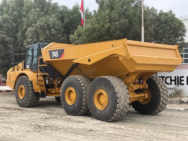 CAT 745 - מסיר פסולת מפרקי: תמונה 2 CAT 745 - מסיר פסולת מפרקי: תמונה 2