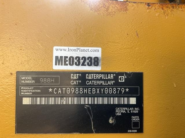 CAT 988H - מעמיס גלגלים: תמונה 5 CAT 988H - מעמיס גלגלים: תמונה 5