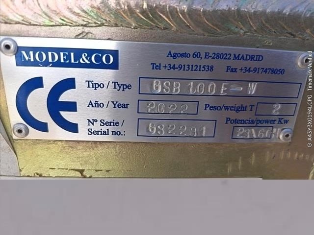 Modelco GSB100 F-W - ציוד בנייה: תמונה 2 Modelco GSB100 F-W - ציוד בנייה: תמונה 2