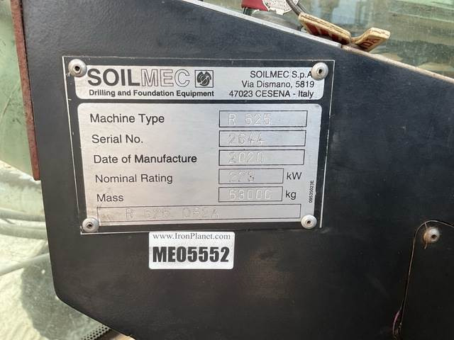 Soilmec R625 - אסדת קידוח: תמונה 5 Soilmec R625 - אסדת קידוח: תמונה 5