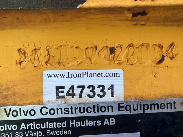Volvo A30D - מסיר פסולת מפרקי: תמונה 5 Volvo A30D - מסיר פסולת מפרקי: תמונה 5